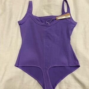 Skims cotton jersey bodysuit